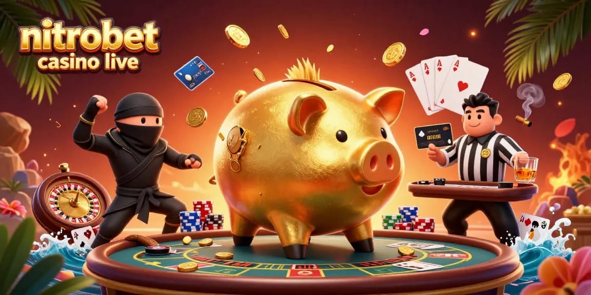 Gioca al casinò live NitroBet, dove croupier reali distribuiscono carte e creano un'atmosfera avvincente.