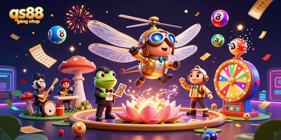 Win big with qs88 đang nhap at the lively lily pad casino featuring a thrilling atmosphere.