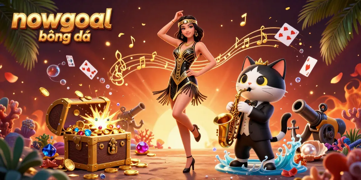 Engage with nowgoal bóng đá through this vibrant 3D illustration featuring dynamic dance and gaming elements.