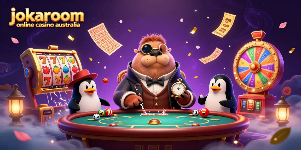 Experience thrilling poker action at jokaroom online casino australia with a jolly walrus, penguin dealer, and a bluffing pufferfish.